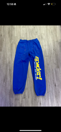 Spider “TC” Sweatpants (Blue/Yellow)