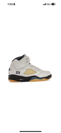 Jordan Retro 5 “A Ma Maniere” (White)