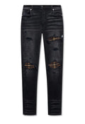 Amiri Mx1 (Brown Plaid) Black