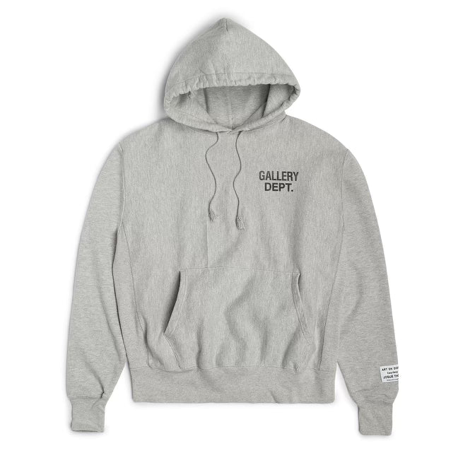 Gallery Dept Logo Hoodie (Grey)