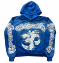 Hellstar yoga hoodie blue