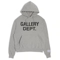 Gallery Dept “Center Logo” Hoodie (Grey)