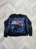 Hellstar brain helmet Longsleeve (black/Blue)