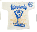 Hellstar tee yoga cream/ blue