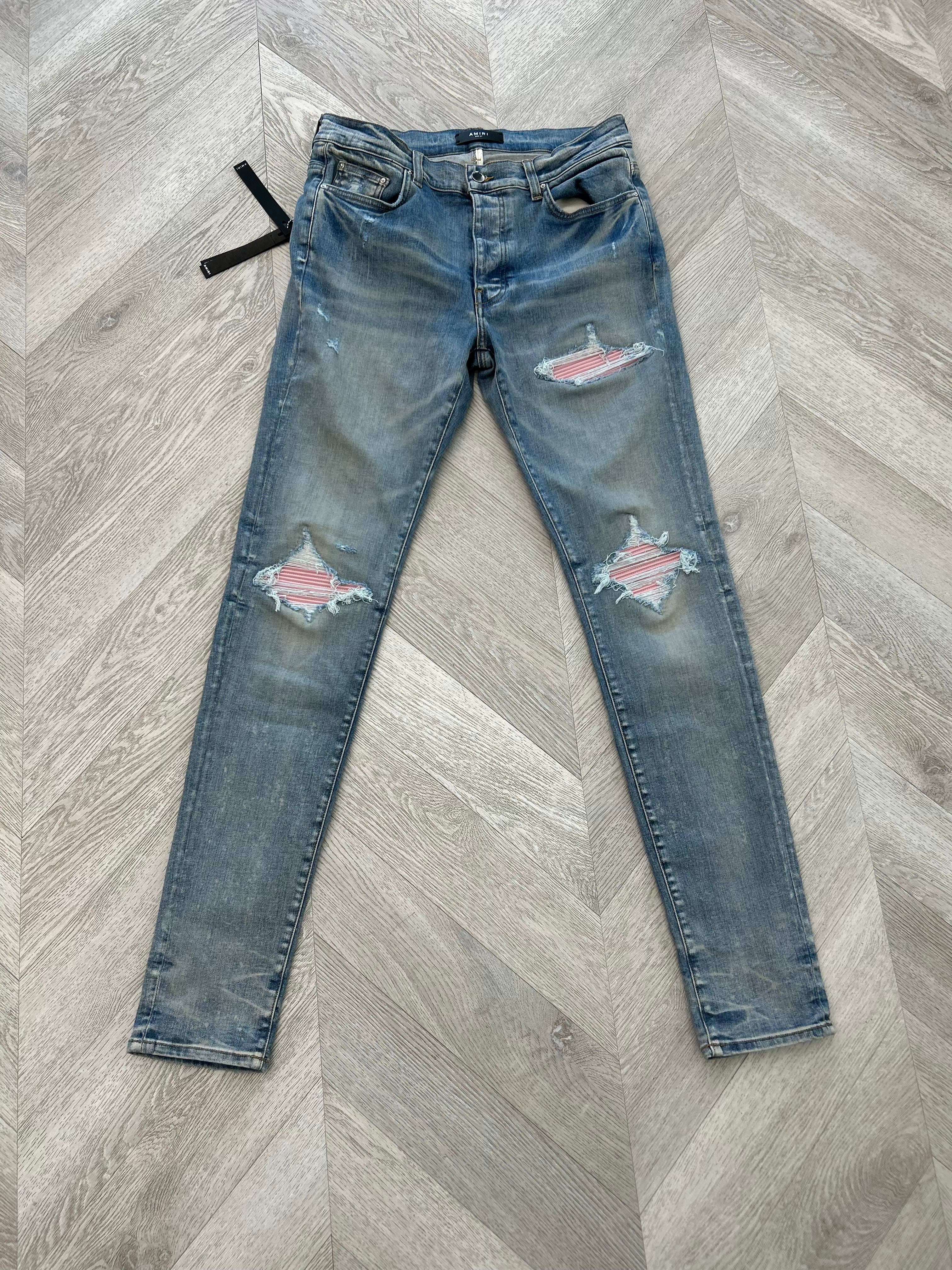 Amiri Mx1 light blue/ pink