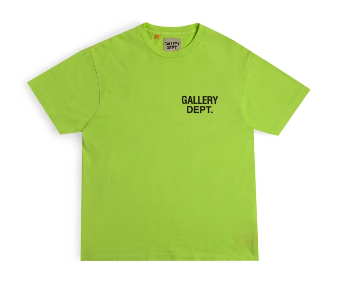 Gallery dept tee souvenir lime