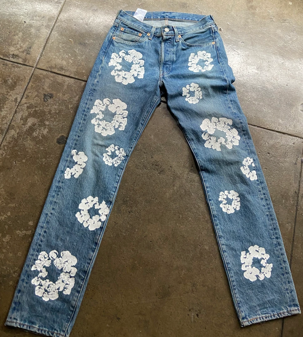 Denim Tears Jeans (Light Blue)