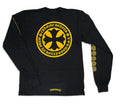 Chrome Hearts floral Longsleeve (Black/Yellow)