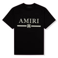 Amiri tee MA bar logo black/ white