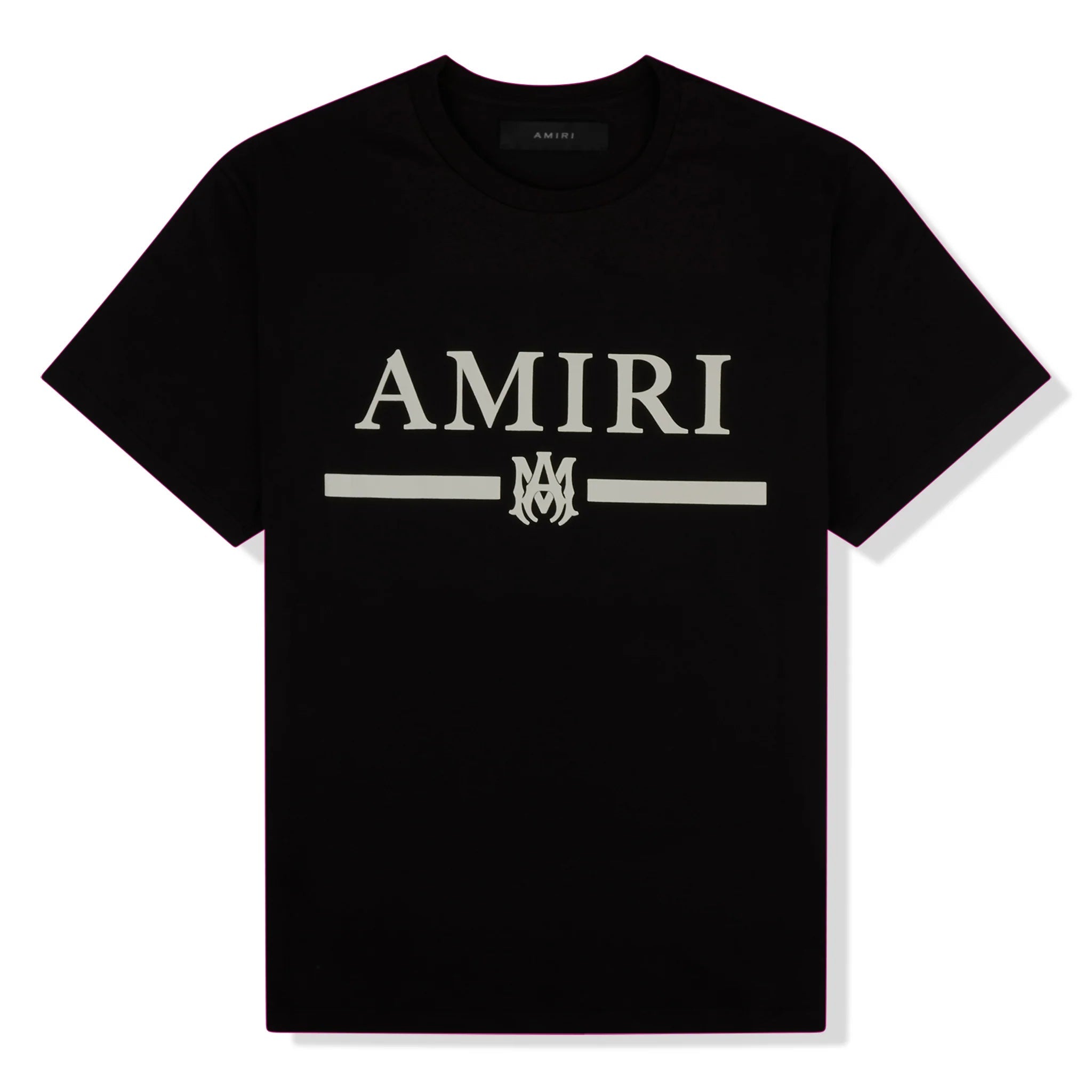 Amiri tee MA bar logo black/ white