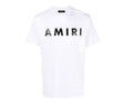 Amiri tee army logo white