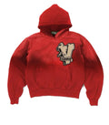 Vertabrae Patch Hoodie (Red)