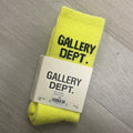 Gallery Dept sock Neon yellow