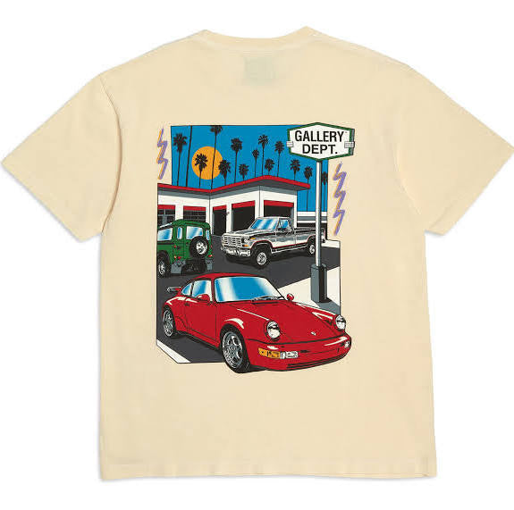 Gallery Dept “Drive Thru” Tee (Cream)
