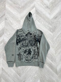 Warren lotas hoodie Barbed wire grey