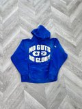 Hellstar hoodie No guts no glory (blue)
