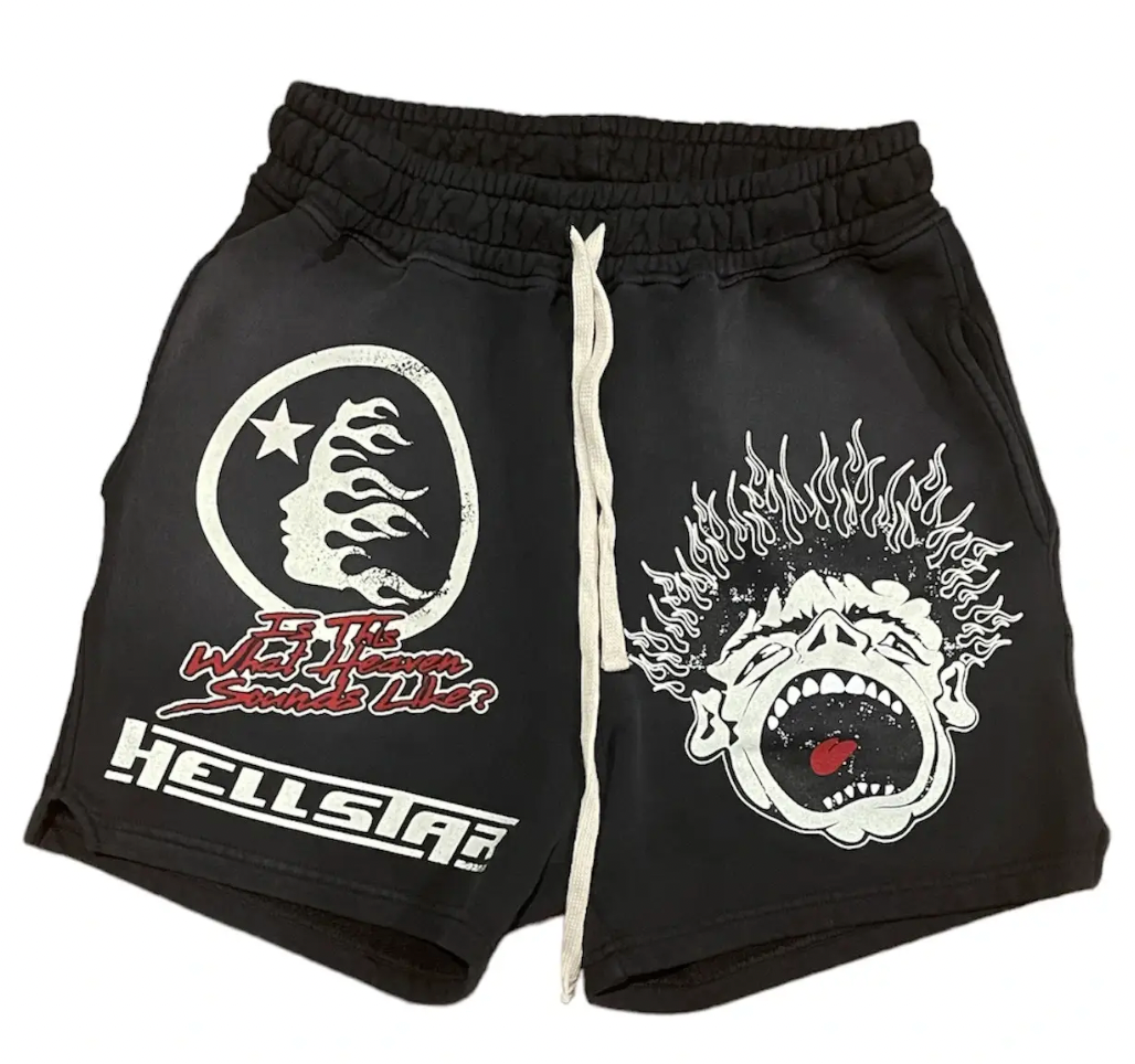 Hellstar records shorts black